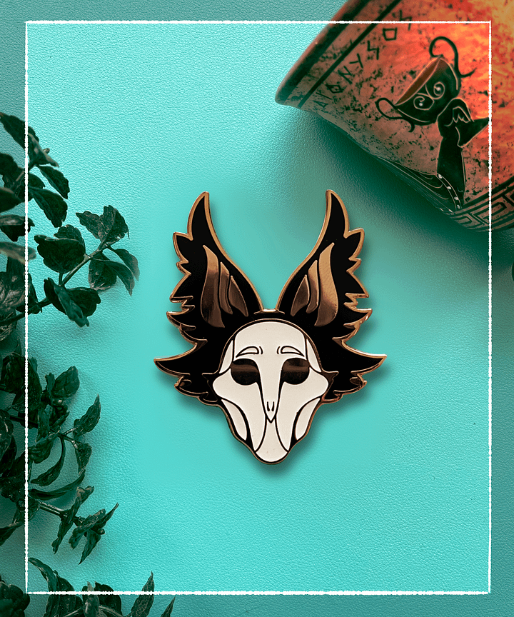 Athena Glow-In-The-Dark Pin product image (1)
