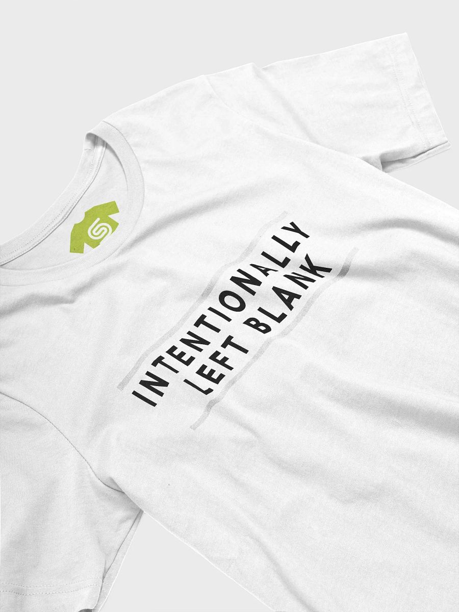 INTENTIONALLY LEFT BLANK - SOFT TSHIRTTTT product image (3)