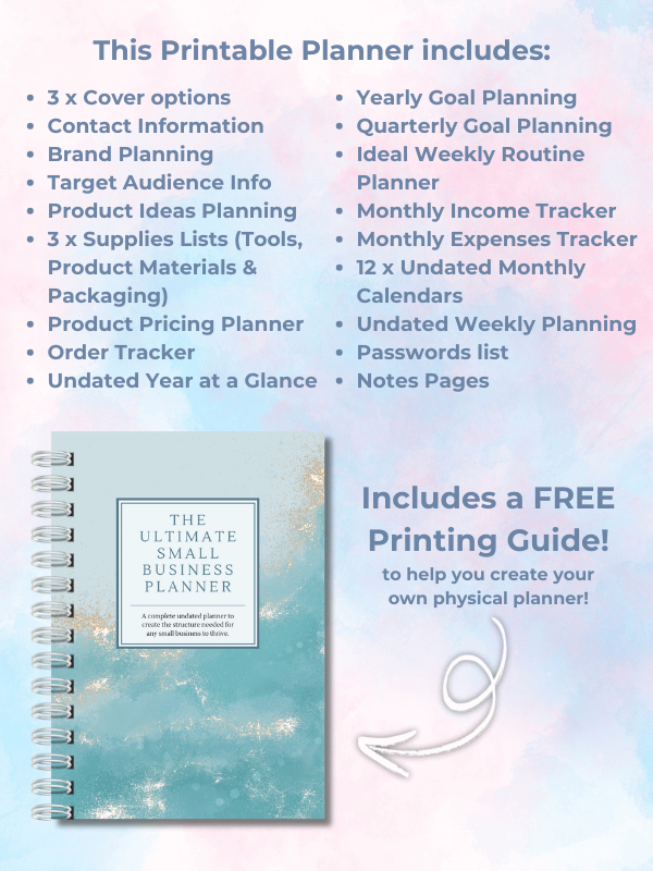 The Ultimate Small Business Planner product image (2)