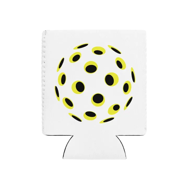 Pickleball Dynamic Oval Coozie Can Cooler product image (1)