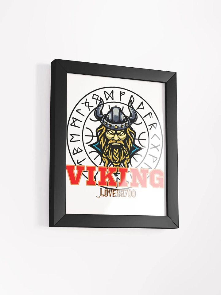 Viking Warrior Framed Matte Poster product image (46)