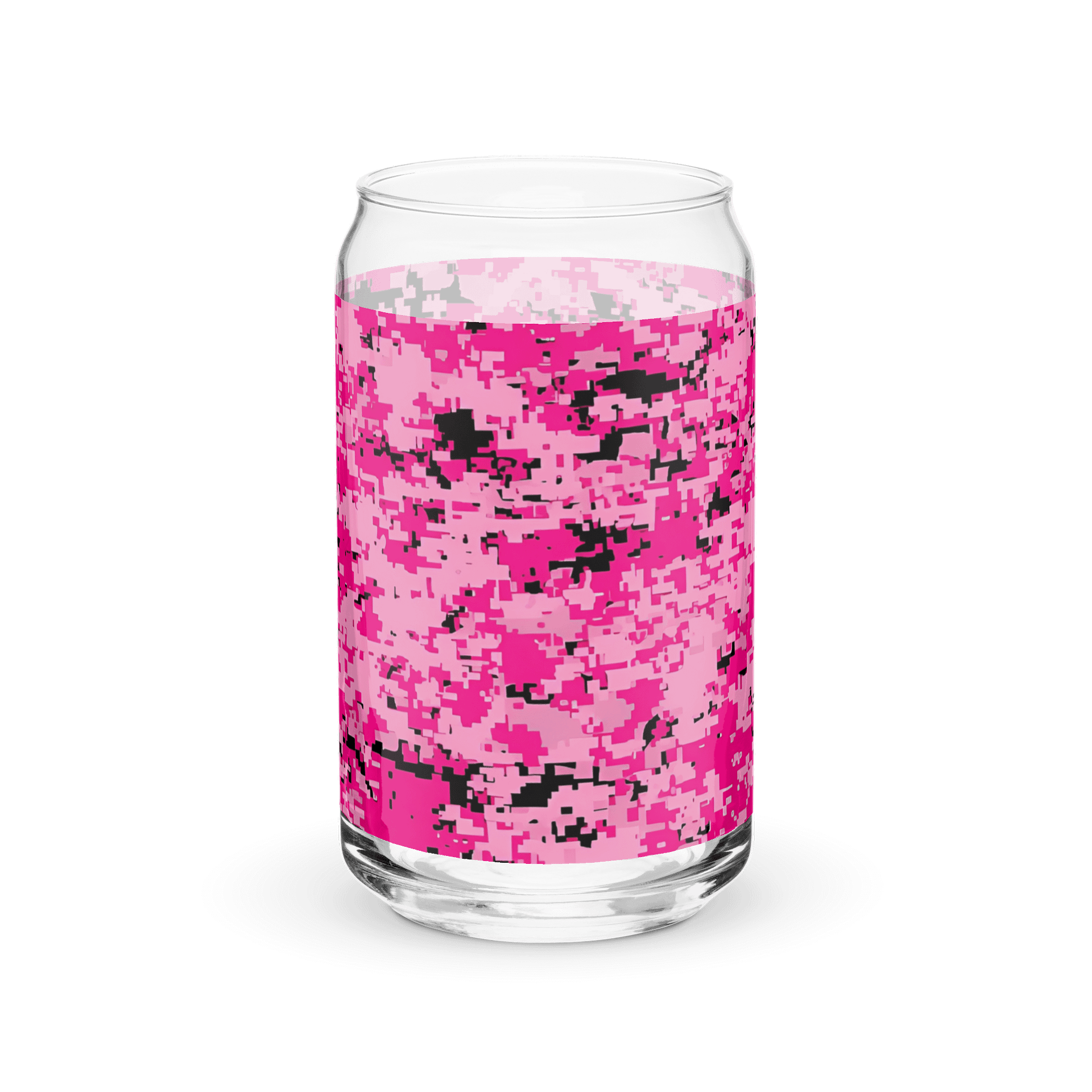 Pixel Pink Glass: Can-Shaped Elegance product image (8)