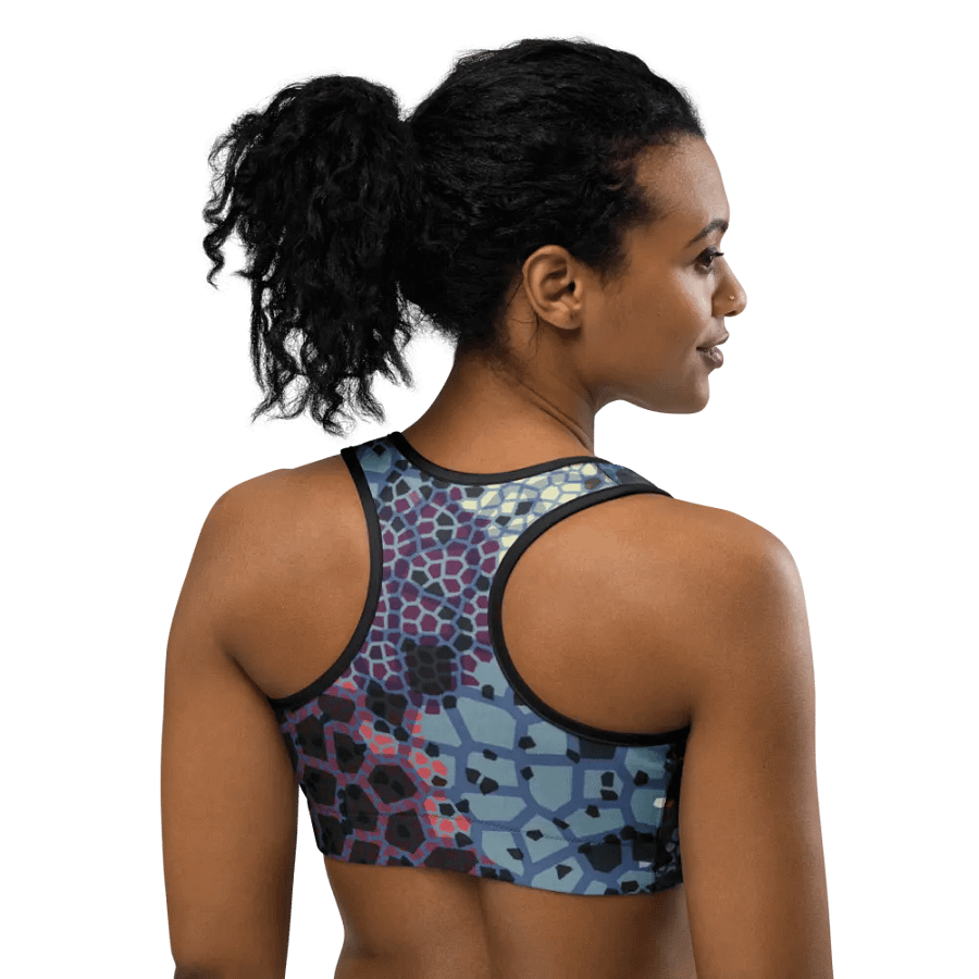 Stained glass Sports Bra product image (5)