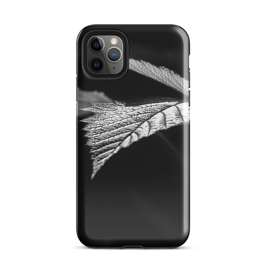 Sunlight on a Salmonberry Leaf iPhone® Case product image (2)
