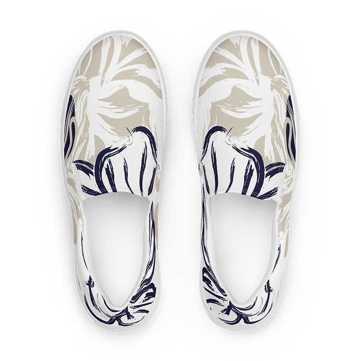 Vintage Floral Slip-On Canvas Shoes product image (1)