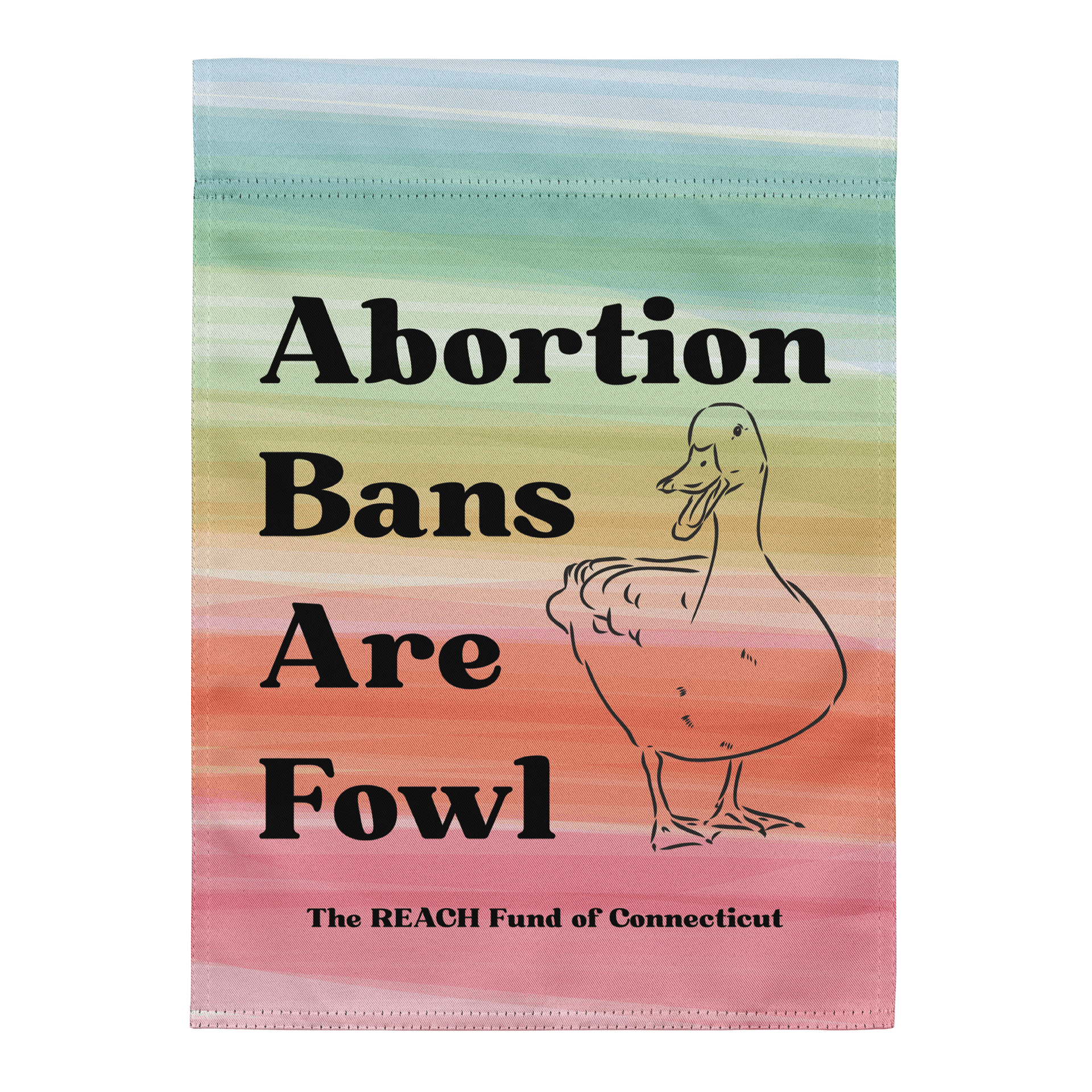 Abortion Bans Are Fowl - Garden Flag product image (1)