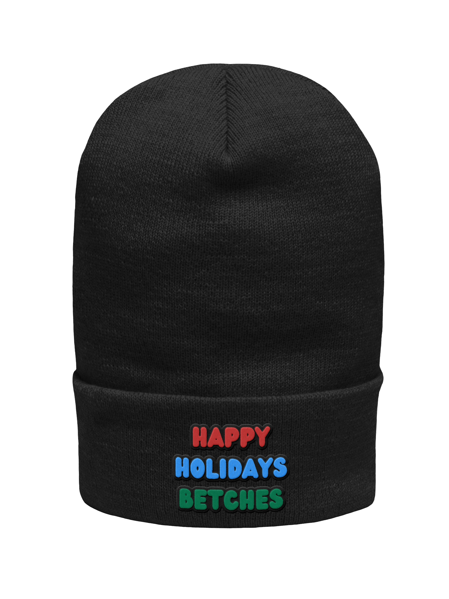 Happy Holidays Betches Beanie product image (5)