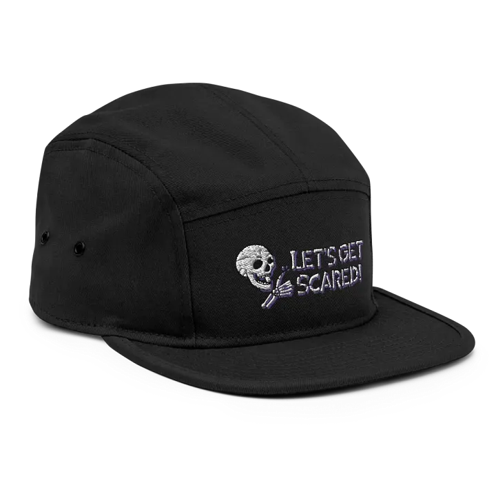 Let's Get Scared Panel Hat (embroidered) product image (2)