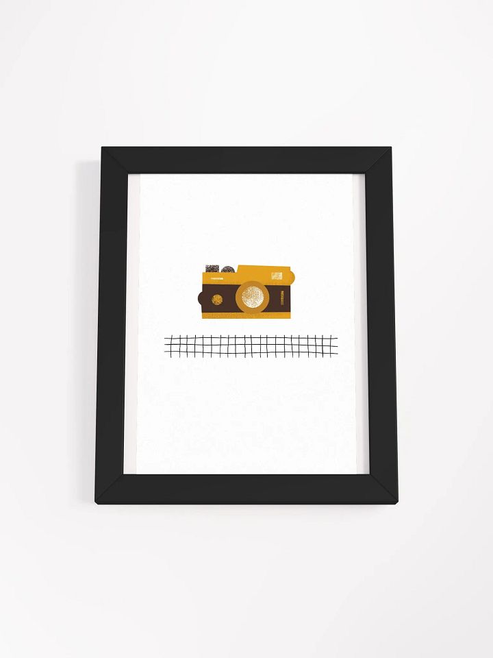 Vintage Camera Grid Art Print product image (7)