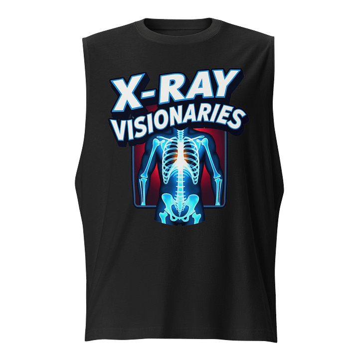Glowing Skeleton X-Ray Muscle Tank product image (1)