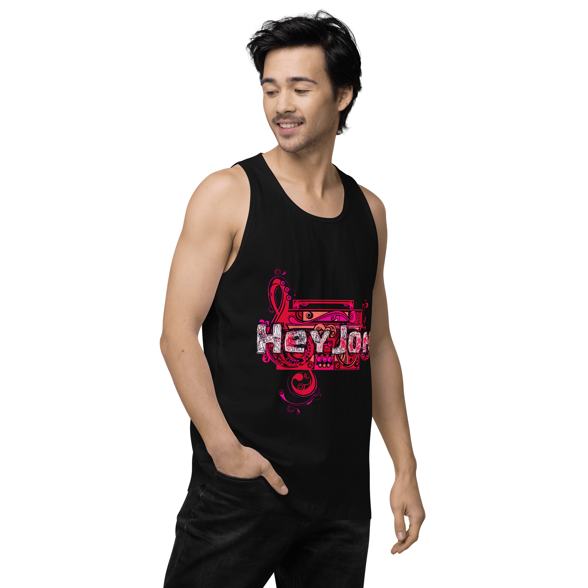 Graffiti Vibes Men's Tank Top product image (4)