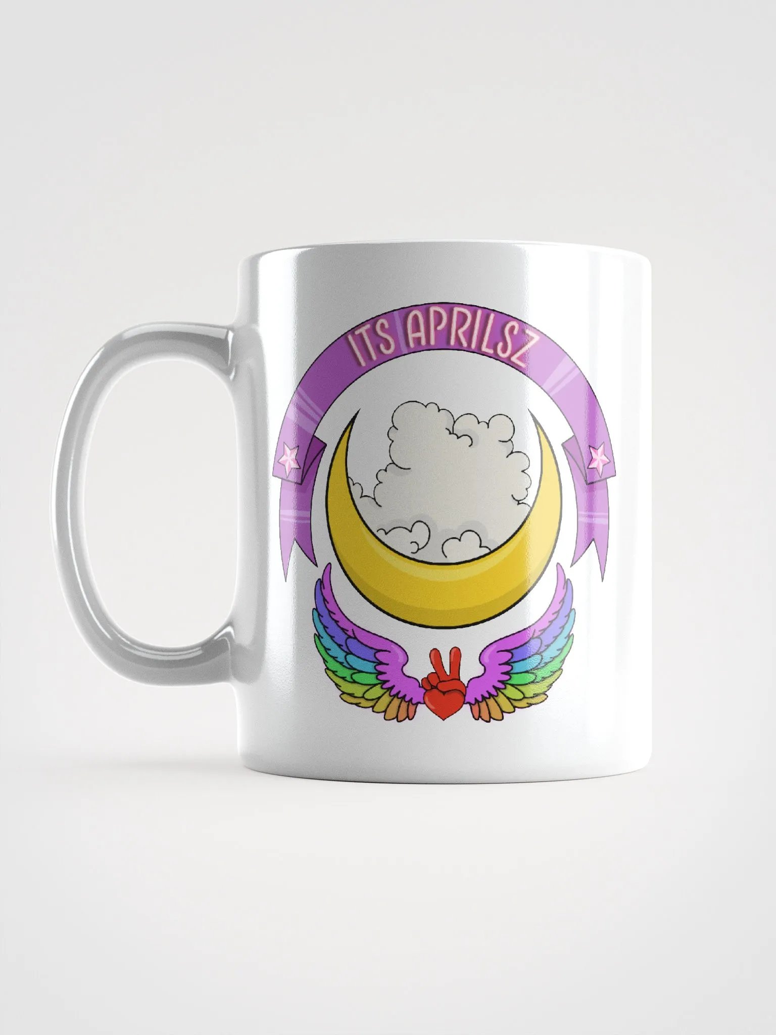 Its Aprilsz White Channel Logo Mug product image (6)