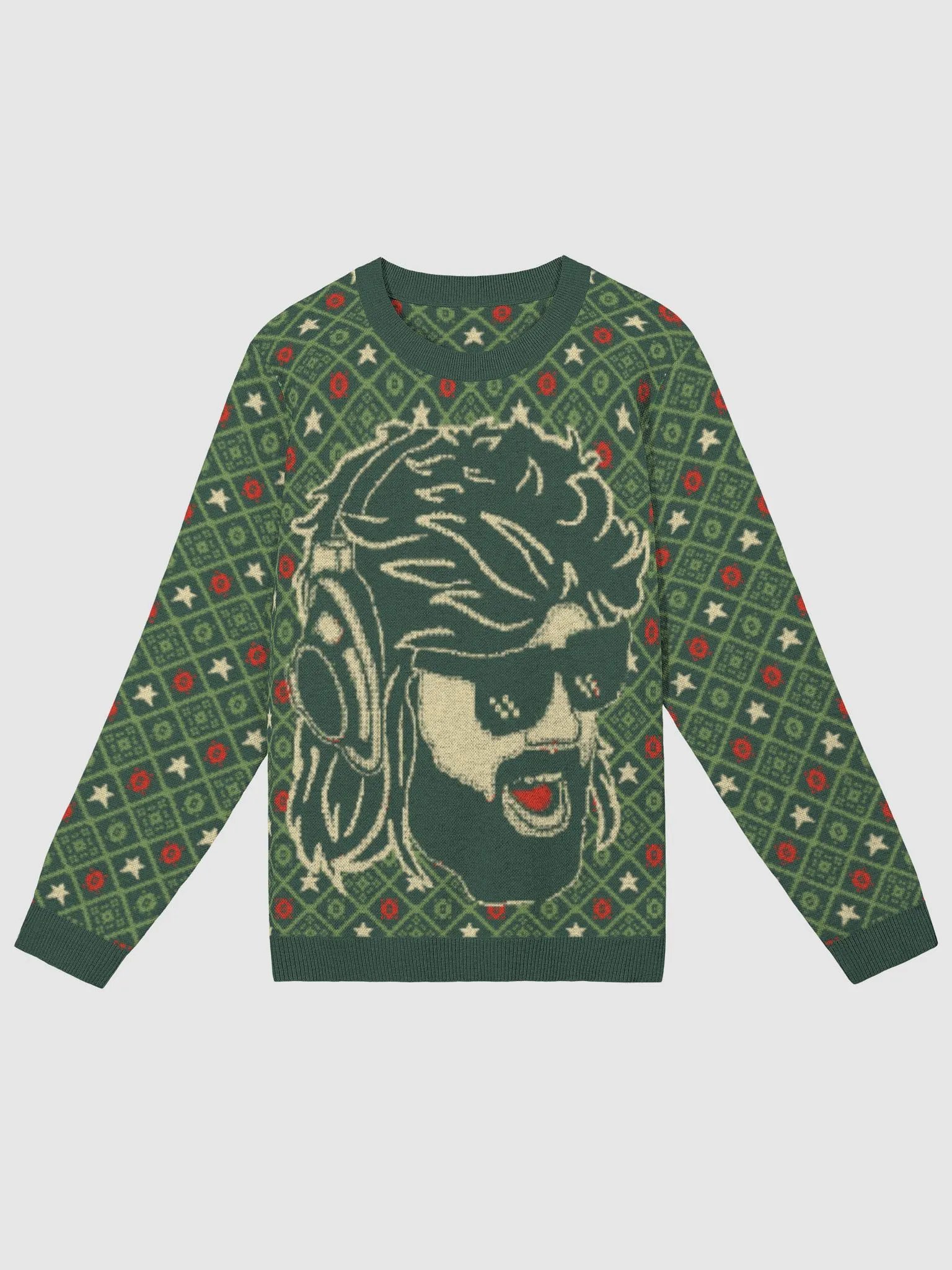 Dixmas Mullet Sweater - Green product image (1)