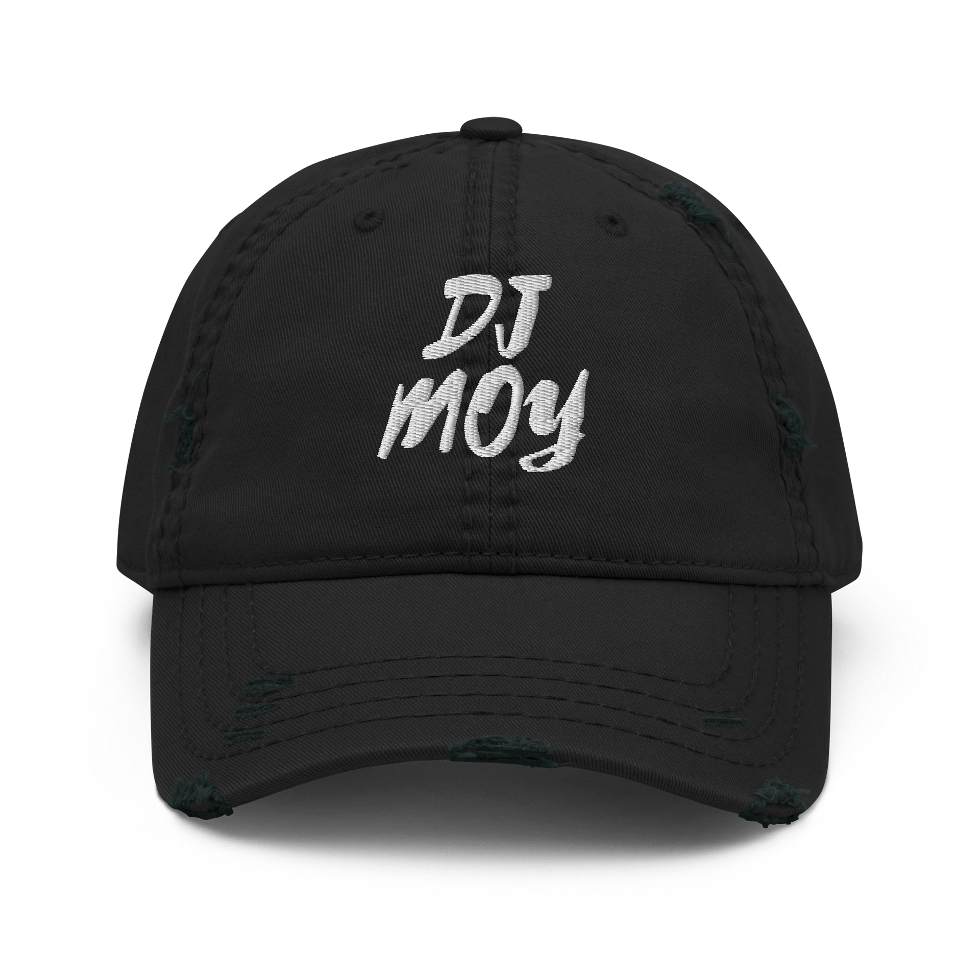 DJ Moy Logo - Distressed Cap (Embroidered) product image (1)