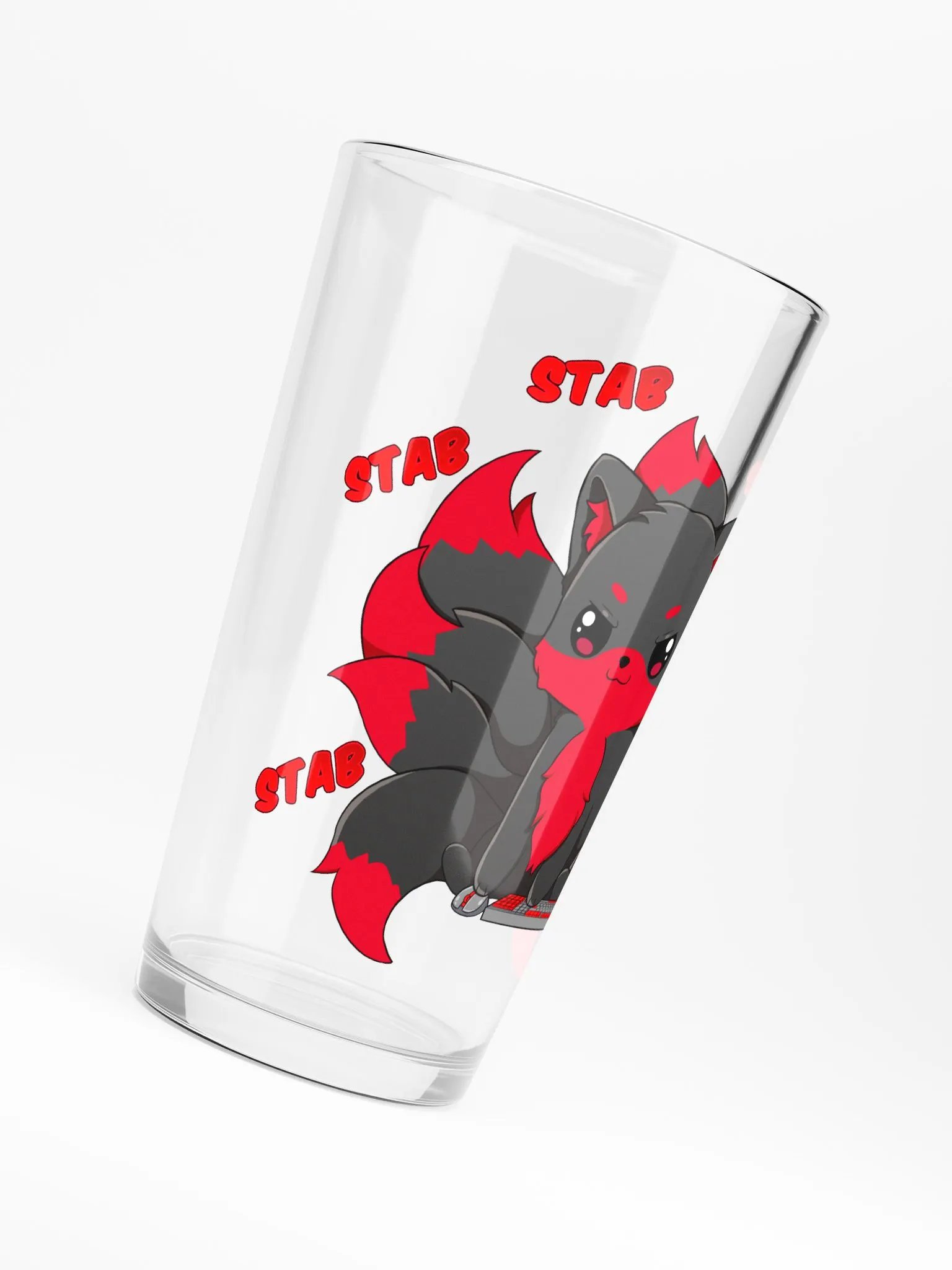Nightblade Fox Pint Glass product image (6)