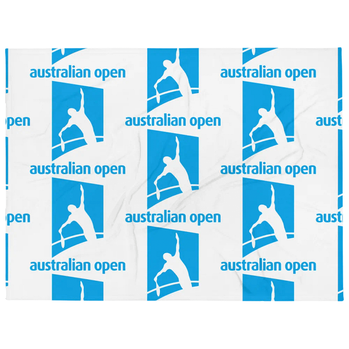 Australian Open Silhouette Throw Blanket product image (1)