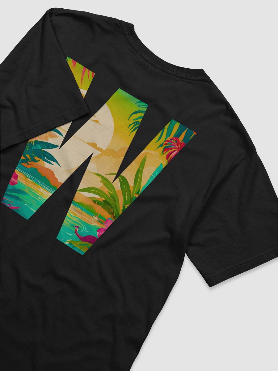 Tropical Sunset Paradise T-Shirt (Letter-W) product image (7)