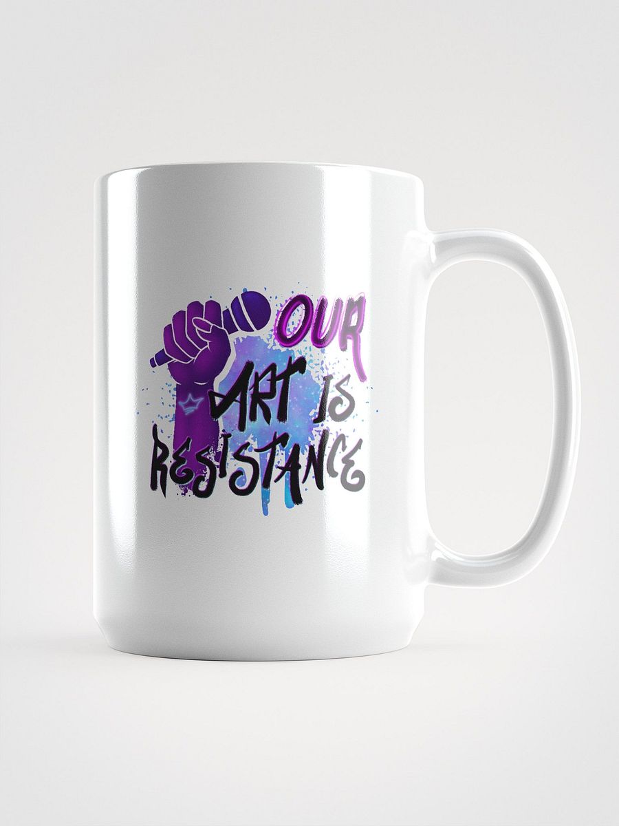 Our Art is Resistance White Mug product image (1)