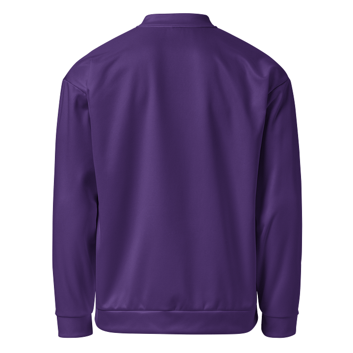 Midnight Veil Designs Gothic Bomber Jacket - Purple product image (2)