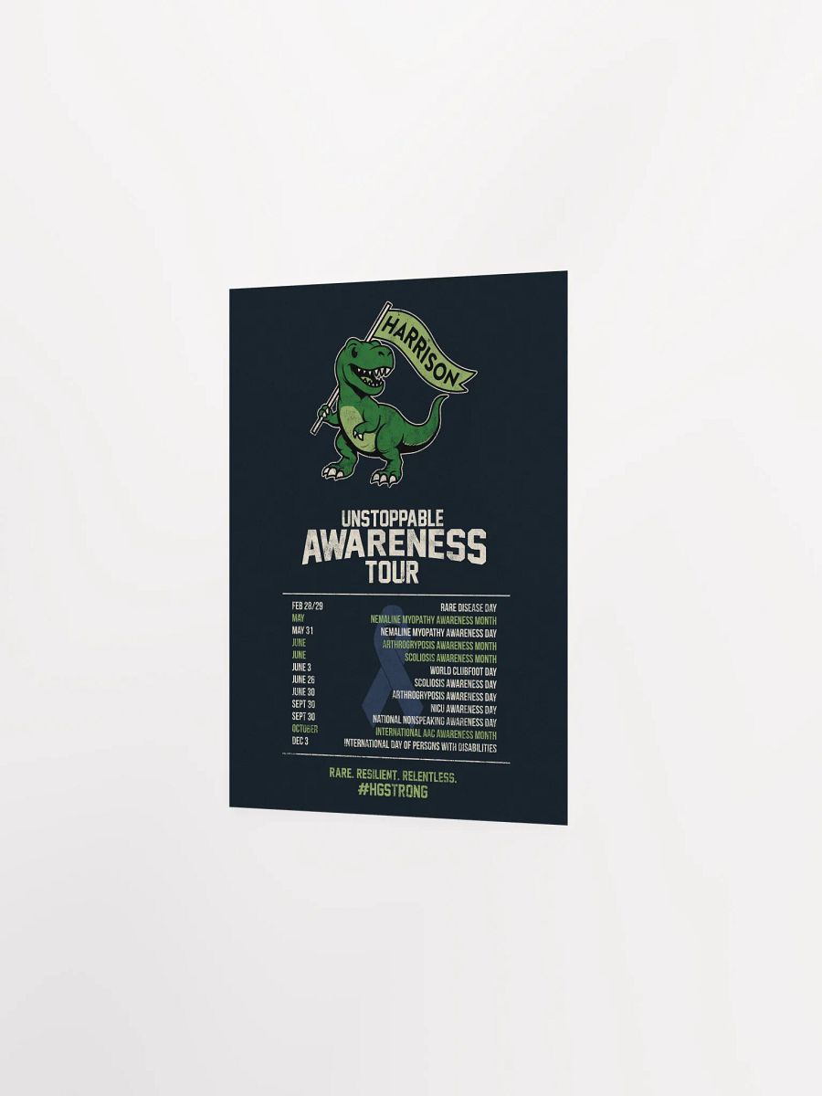 Unstoppable Awareness Tour Poster product image (9)