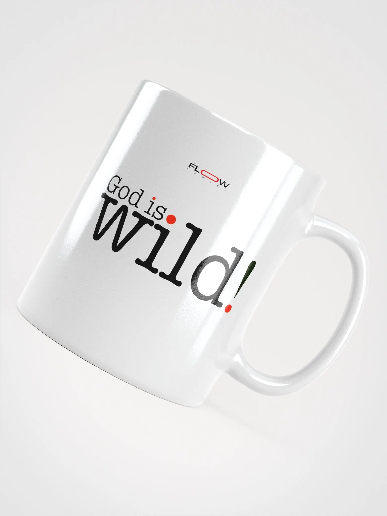 God is Wild! Glossy Ceramic Mug product image (4)