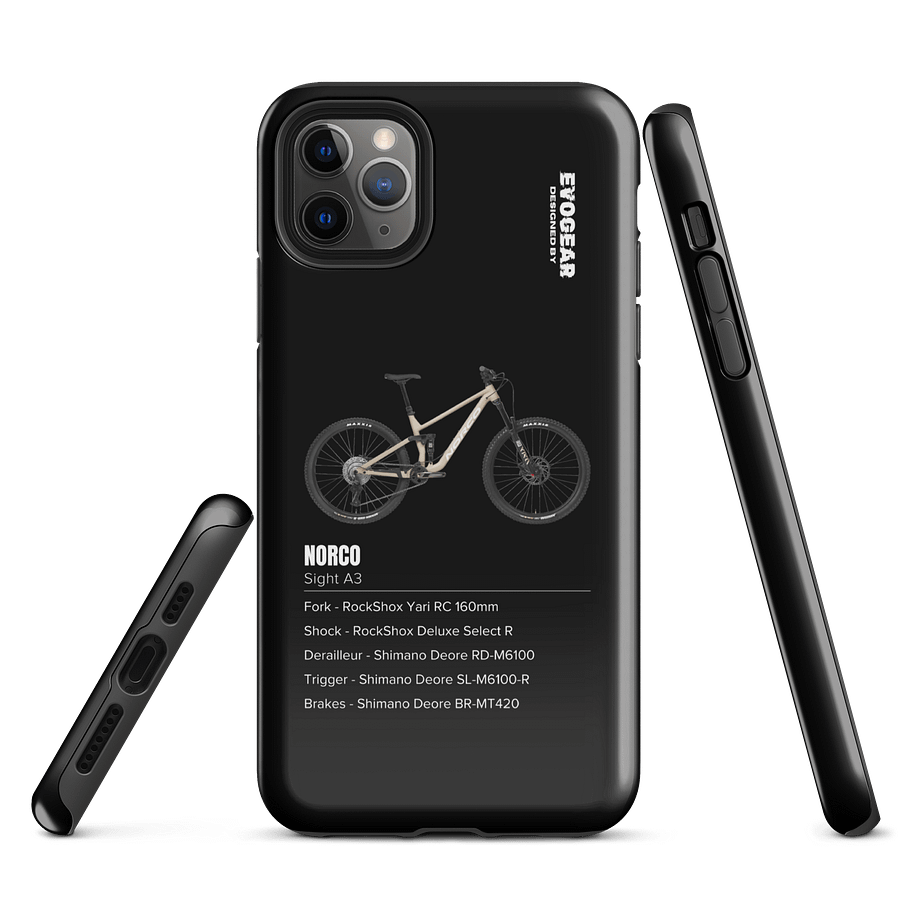 Black Norco Sight A3 2023 iPhone Case product image (5)