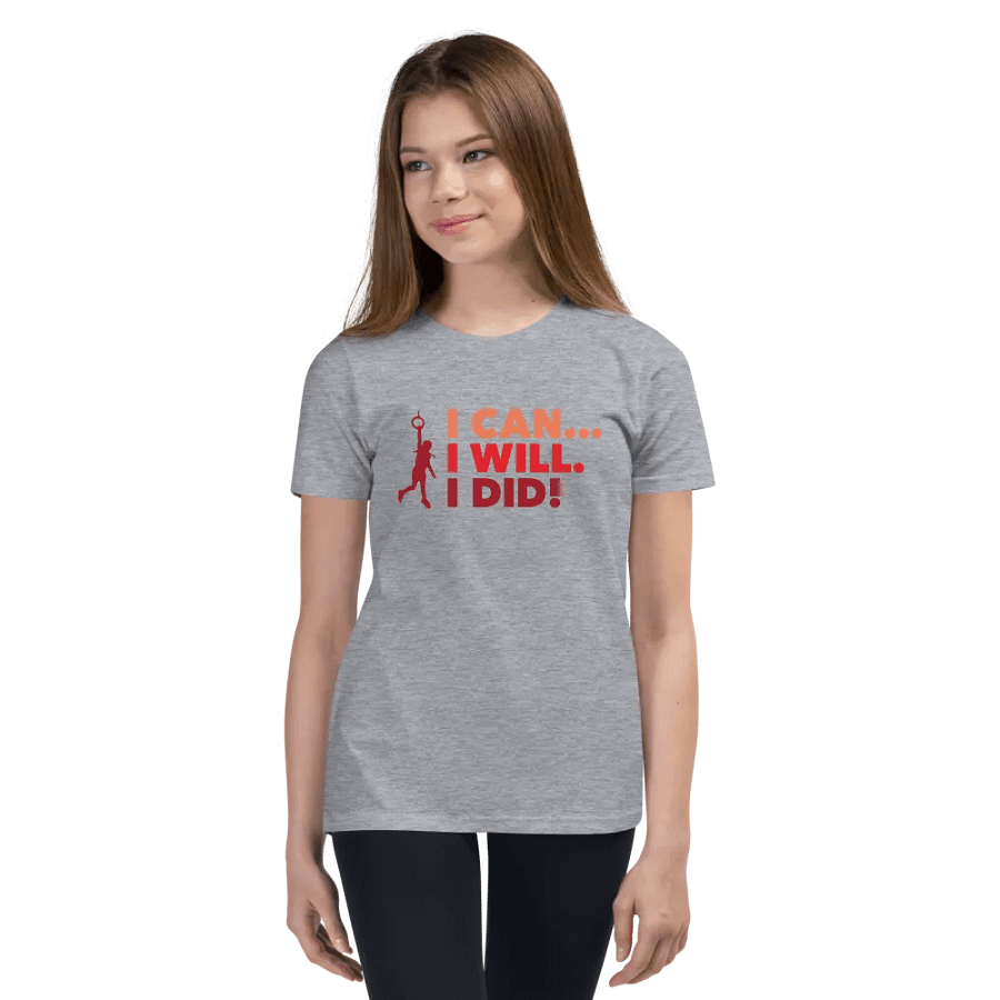 I Can... I Will. I Did! Orange Kids Tee product image (3)