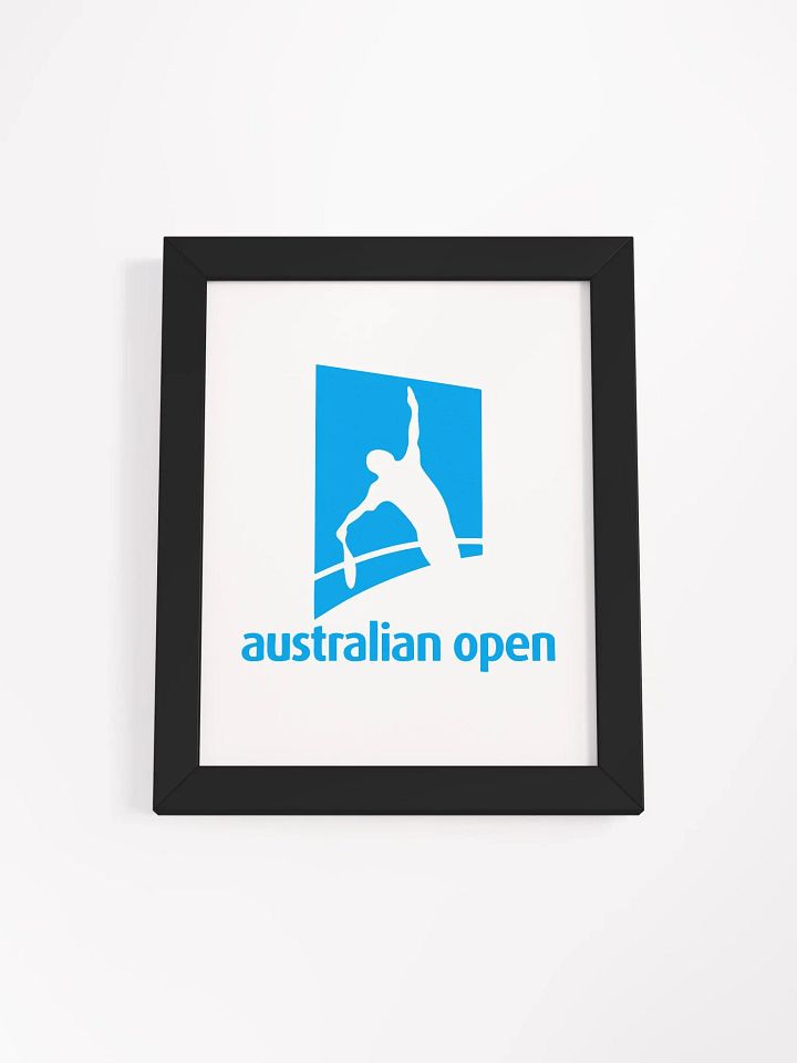 Australian Open Silhouette: Framed Matte Poster product image (31)