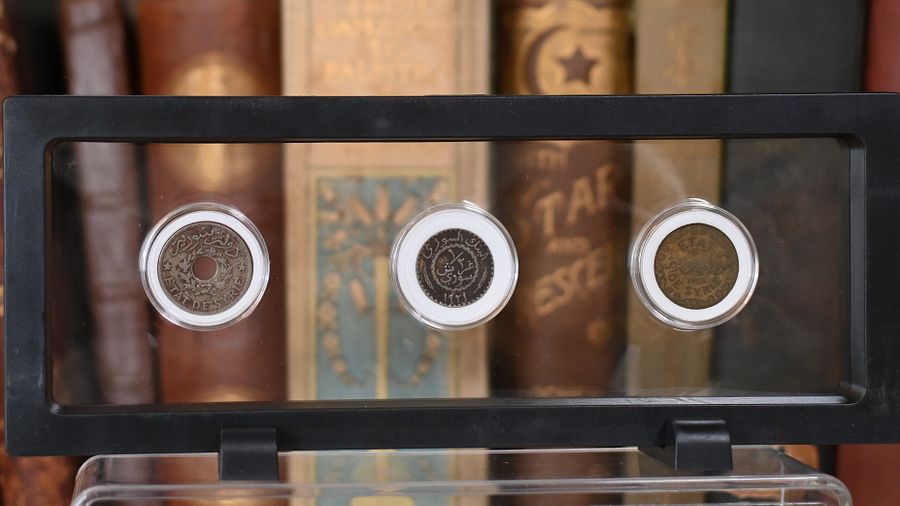مجموعة عملات معدنية سورية نادرة1 - 1921 product image (1)