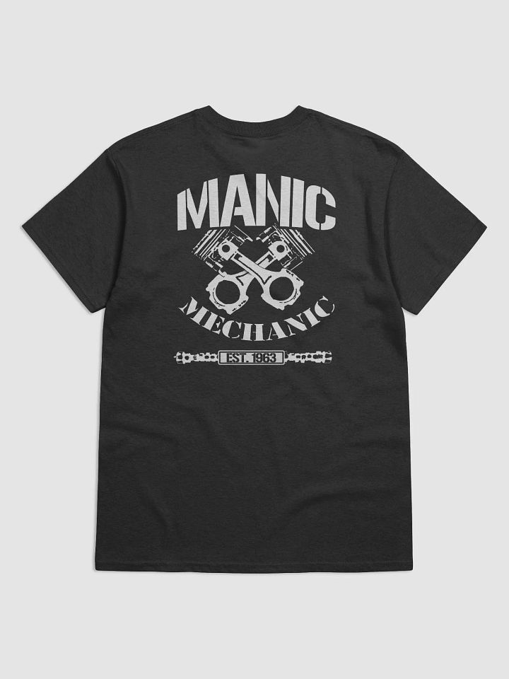 Manic Mechanic Logo Print Crew T-Shirt product image (2)