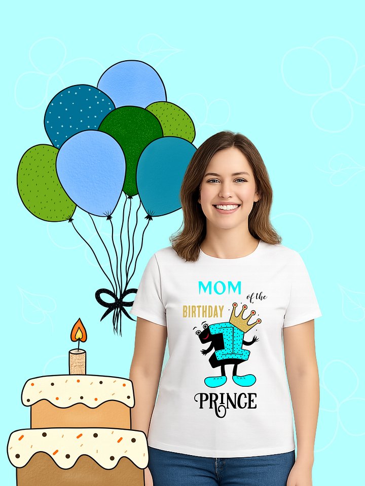 Royal Number 1 Birthday T-Shirt product image (1)
