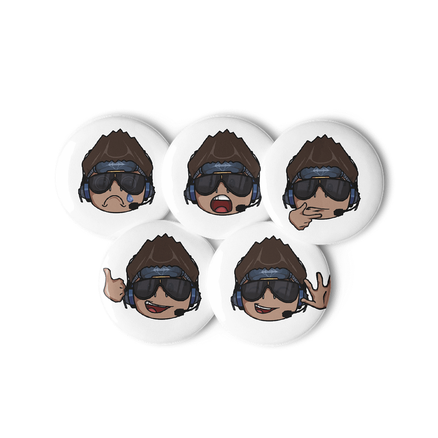 DarkSky Emojis Pin Button Set 2 product image (3)