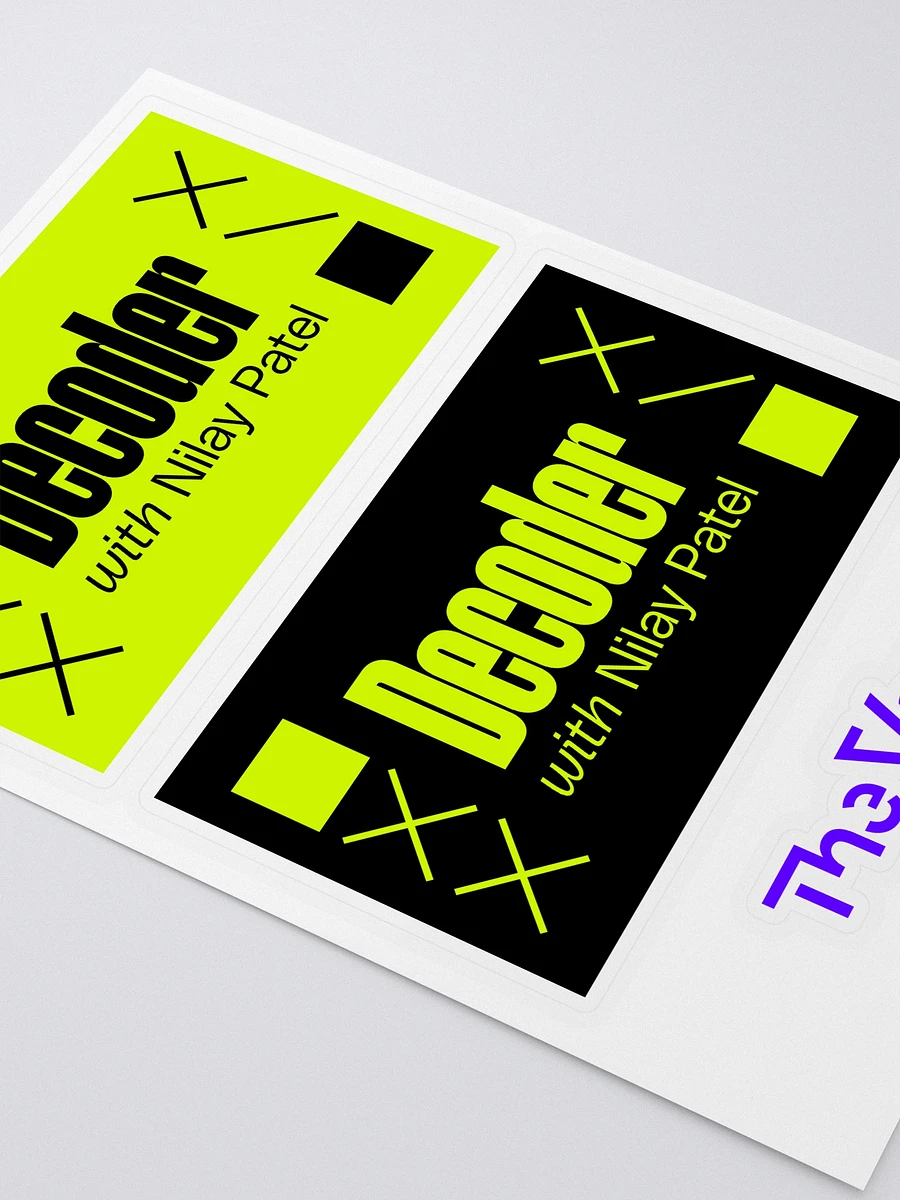 Neon Decoder Stickers product image (3)