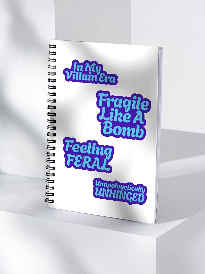 Fed Up Mama Spiral Notebook product image (1)