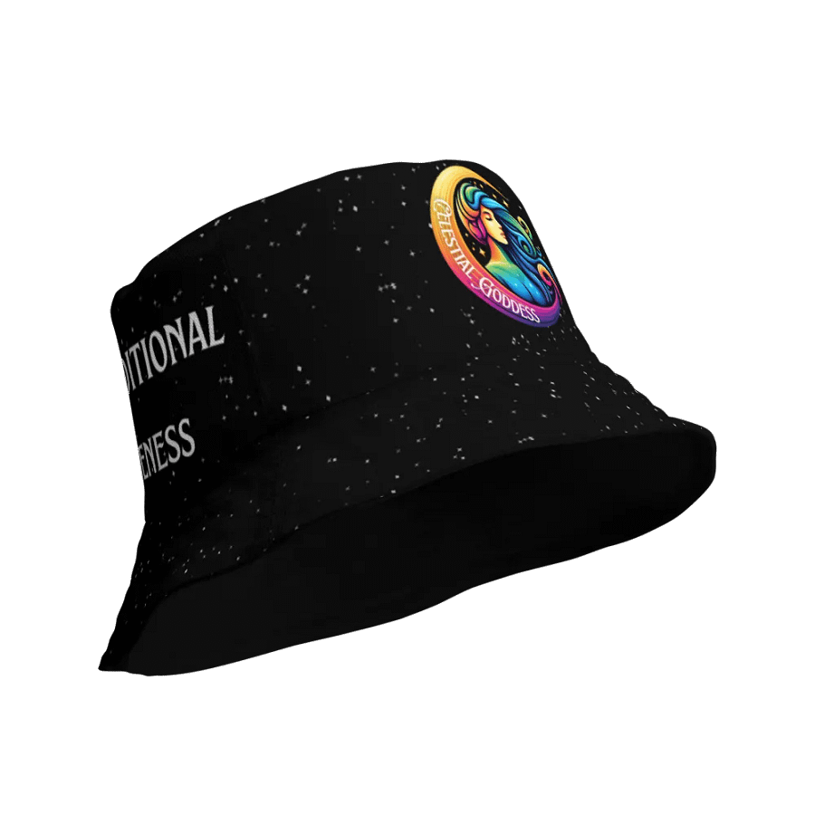 Celestial Crescent Moon Reversible Bucket Hat product image (4)