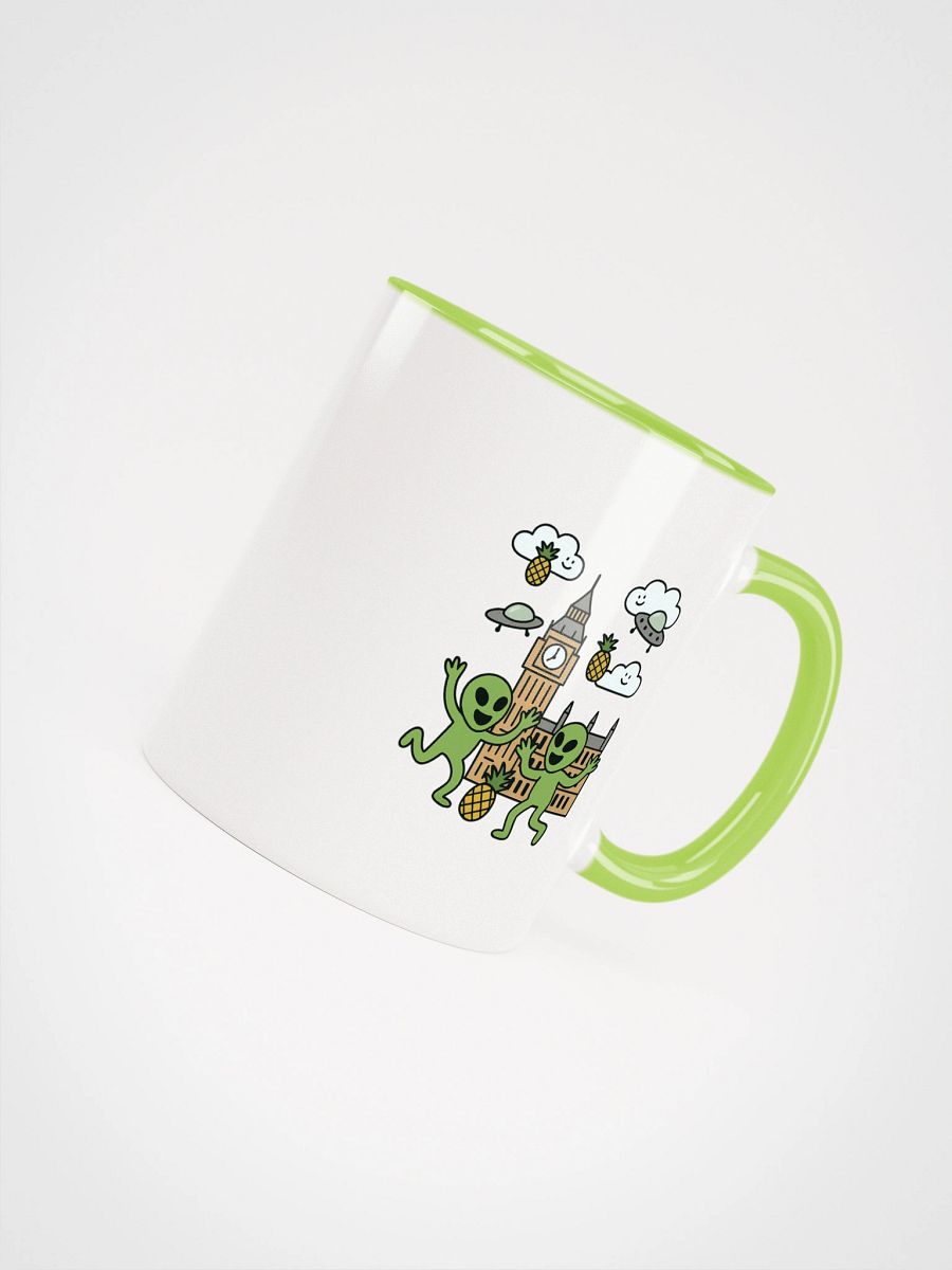 Martians Take London! Roswell Aliens at Big Ben Mug product image (4)