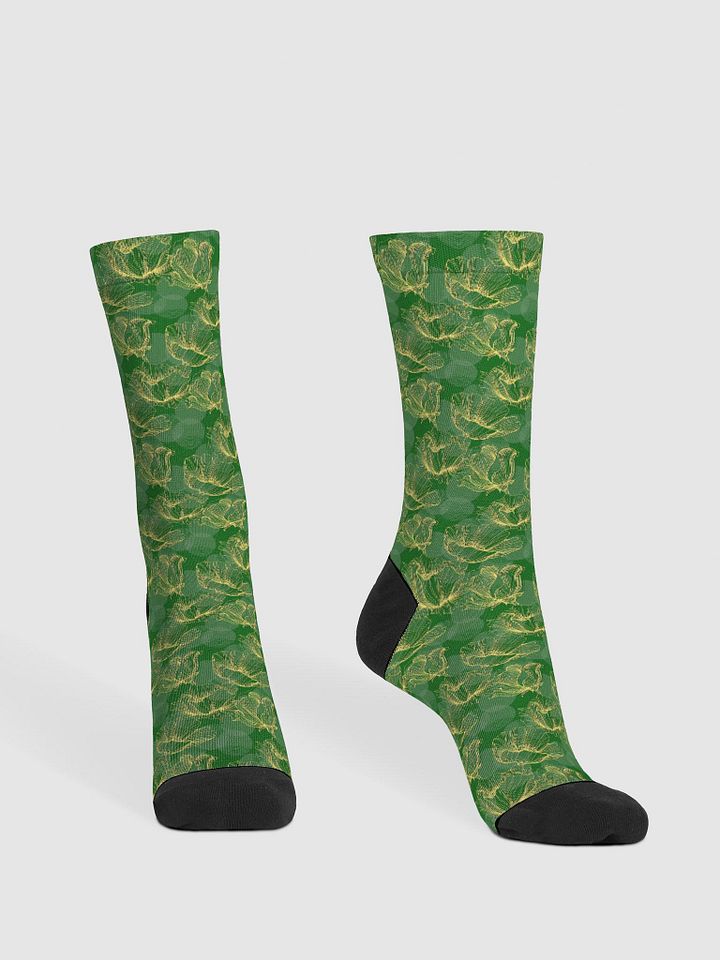 Golden Grove | Premium Sustainable Crew Socks product image (2)