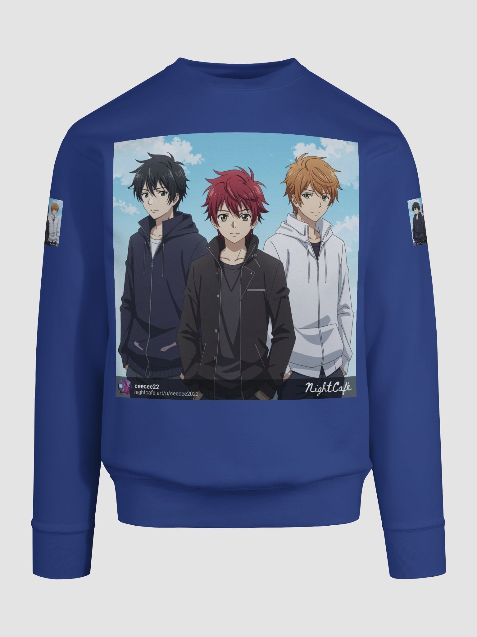 Anime Trio Skyline Sweatshirt product image (9)