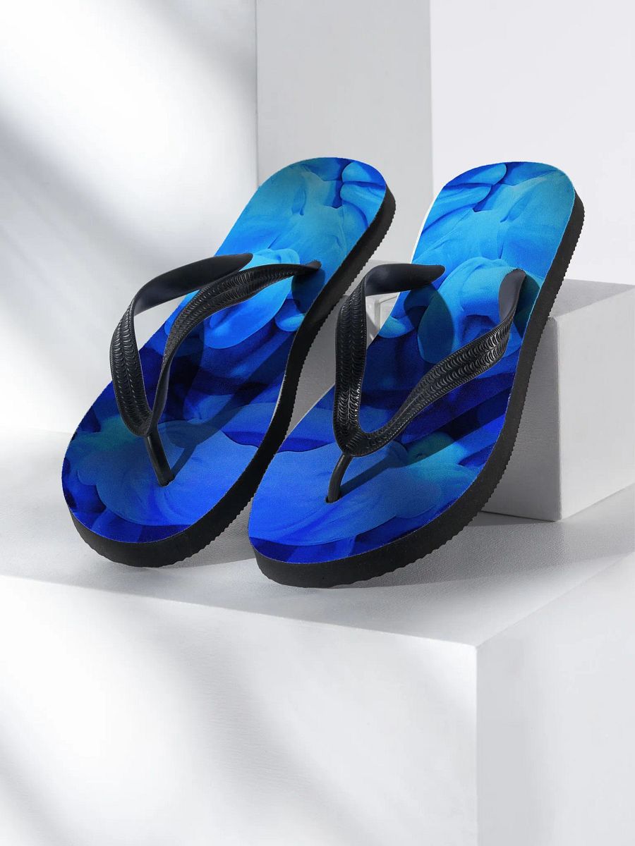 Cloudy Blue Flip Flops product image (2)