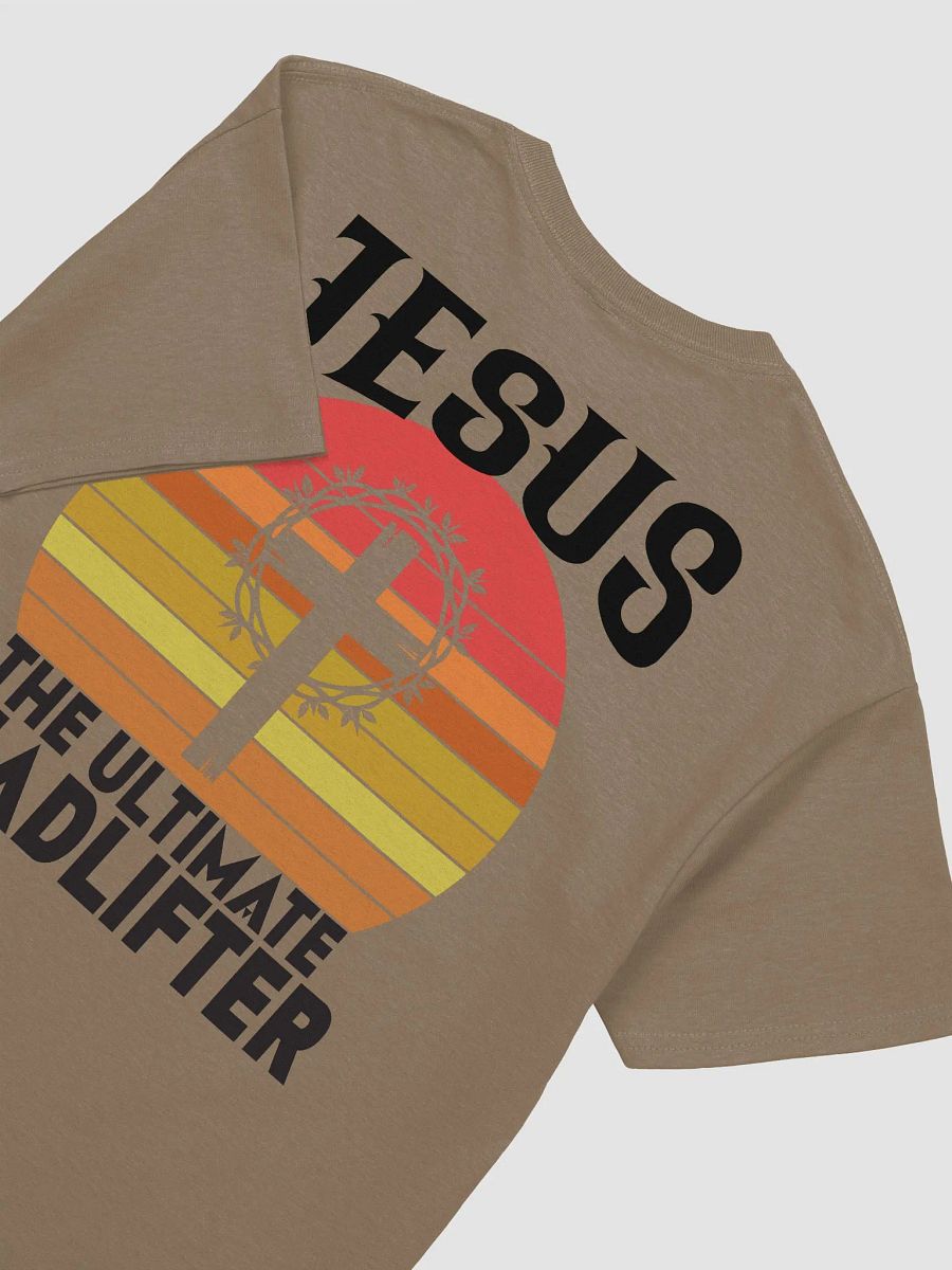 Ultimate Deadlifter: Jesus' Cross T-shirt product image (5)