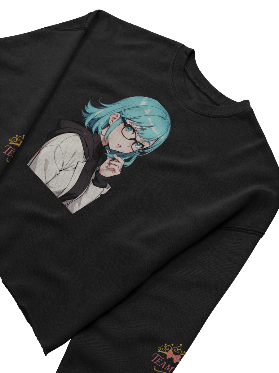 (Aqua WAIFU) K Crop Sweatshirt product image (5)