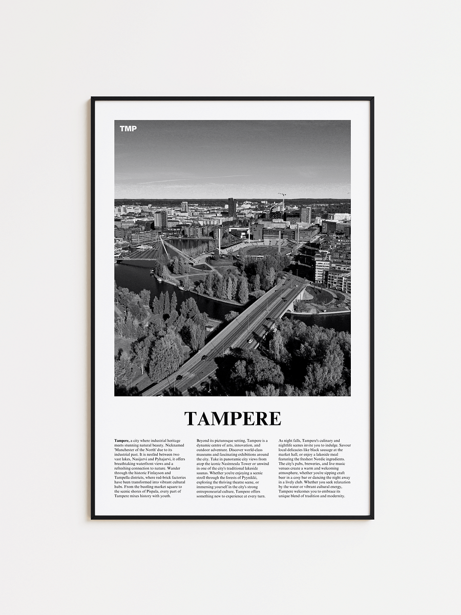 Tampere 01 Newspaper Poster product image (1)