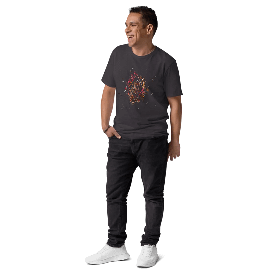 Crystal Fire Organic Cotton T-Shirt product image (121)