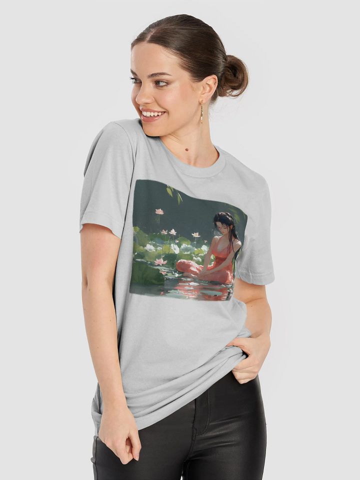 Princess sitting among water lillies product image (18)