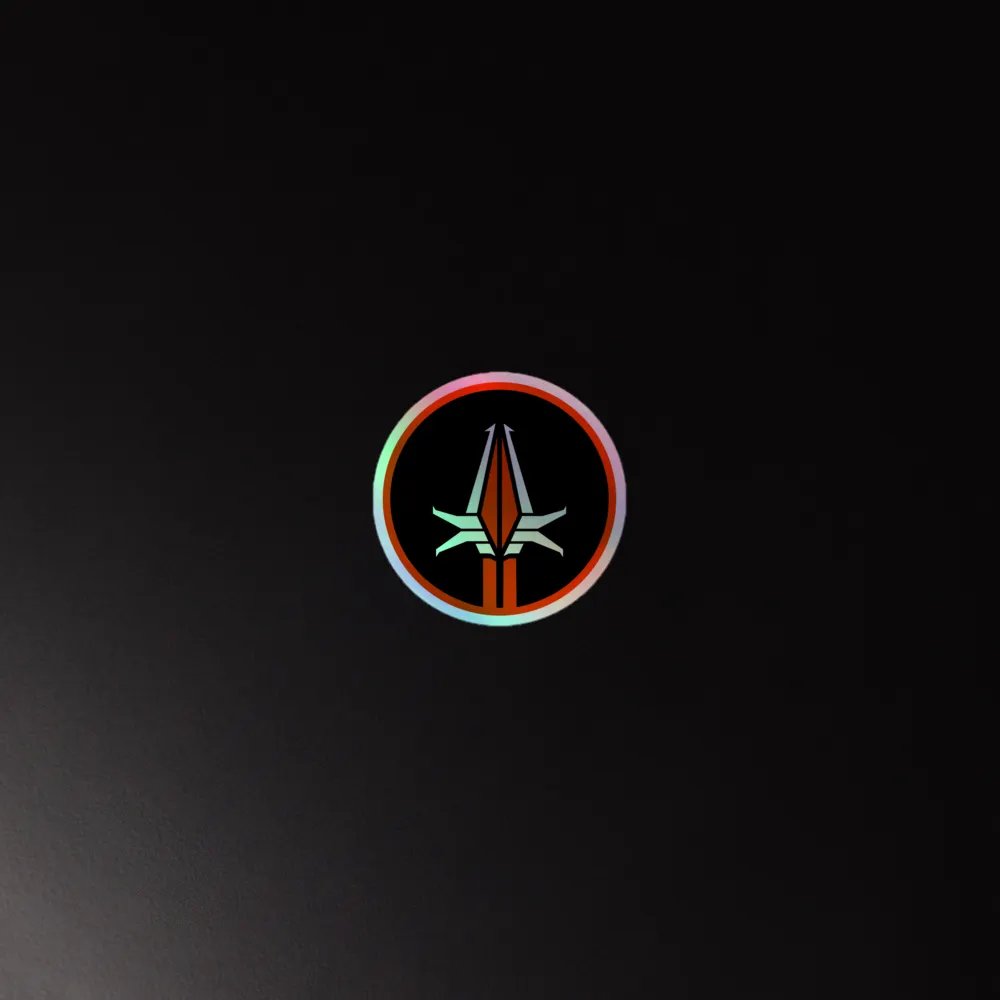 FRCN Sticker - Single Round Holo product image (4)