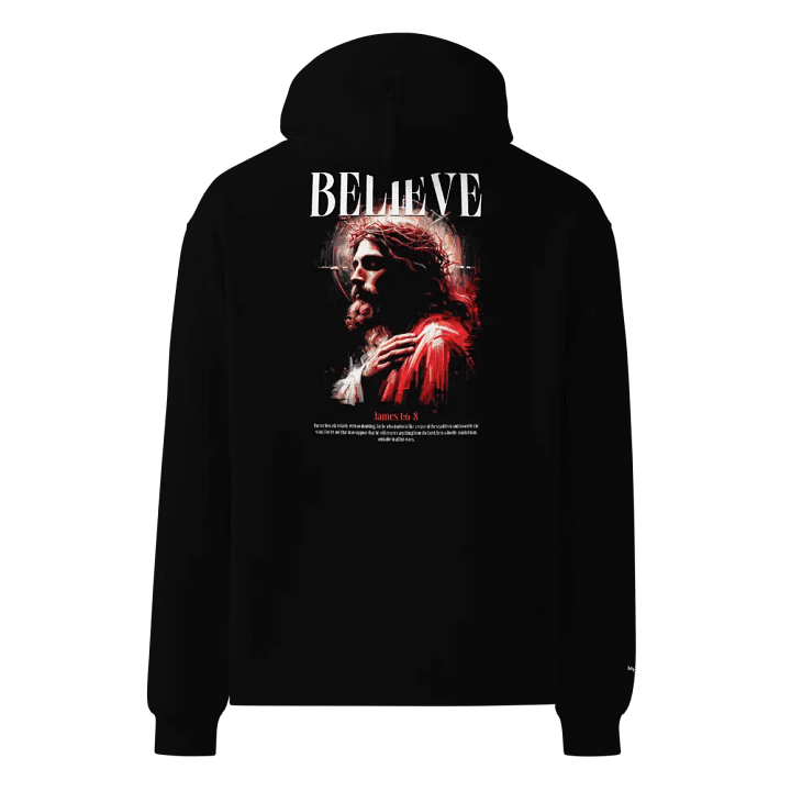 Believe Jesus Embroidered Hoodie product image (1)