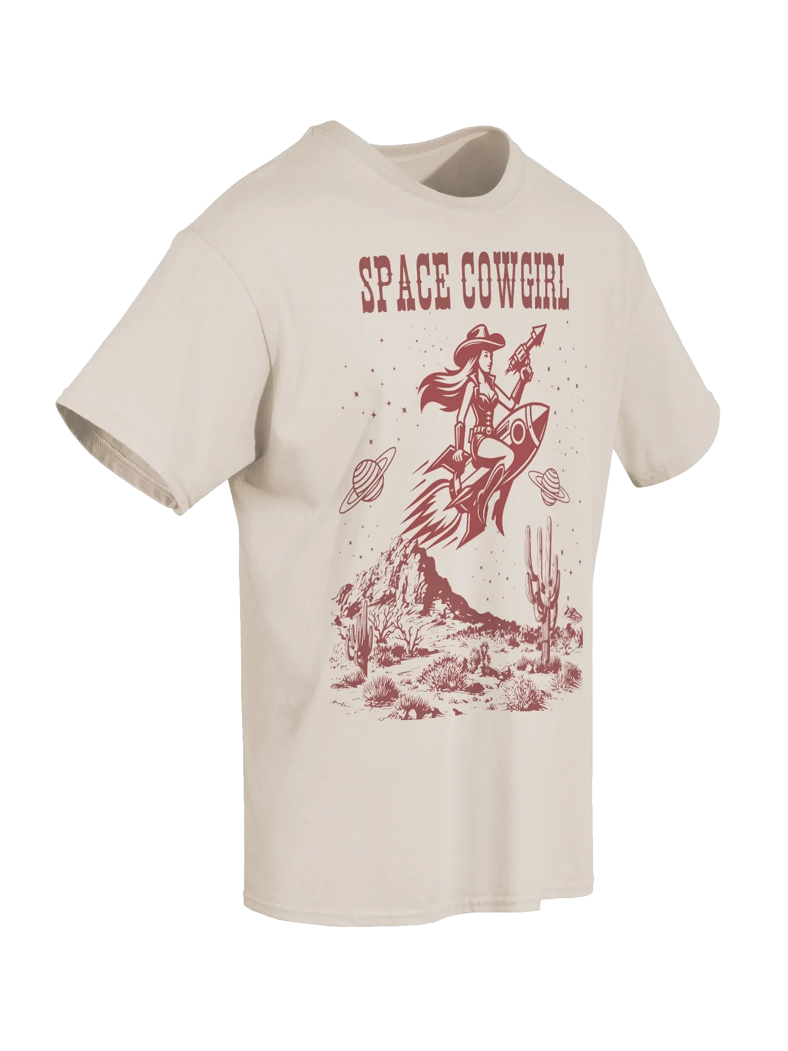 Space Cowgirl Adventure Classic Unisex T-Shirt product image (5)