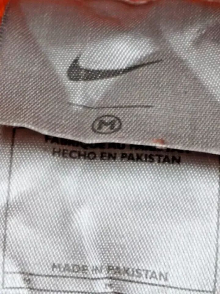 Vintage 90s Nike Center Swoosh Sweatshirt Hoodie Medium Grey Tag Orange Y2K product image (3)
