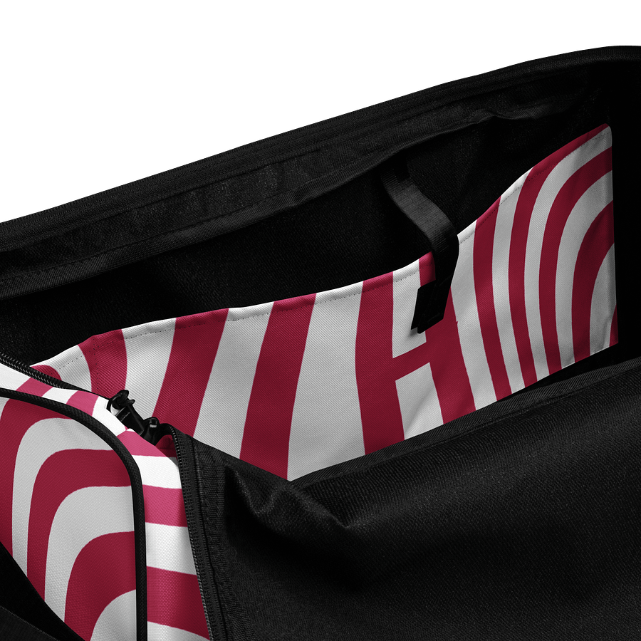 Illusion Wave Duffle Bag Pink product image (7)