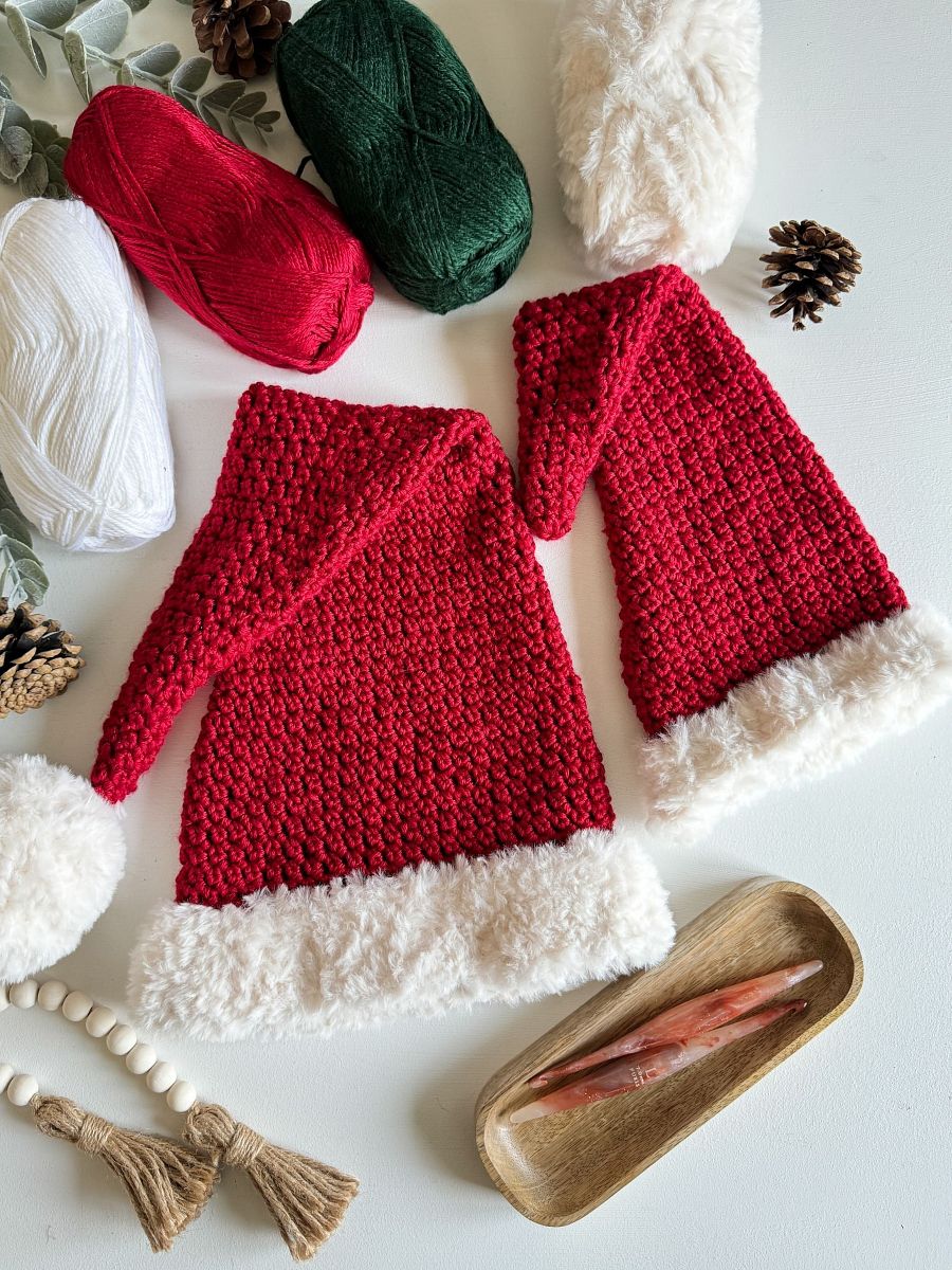 Bulky & Quick Santa Hat Crochet Pattern product image (7)